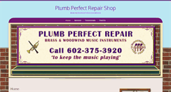 Desktop Screenshot of plumbperfectrepair.com